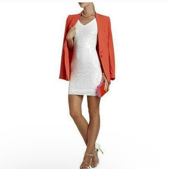 NWT BCBG Maura sequined dress in Begonia, size medium - Picture 2 of 4